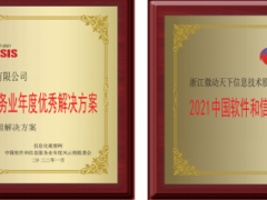 中国软件和信息服务业年度风云榜发布，微动天下摘得两项大奖！