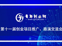 青年创业网第十一届创业项目路演推广交流会