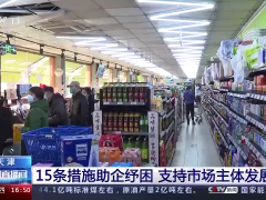 天津出台15条措施助企纾困 支持市场主体发展