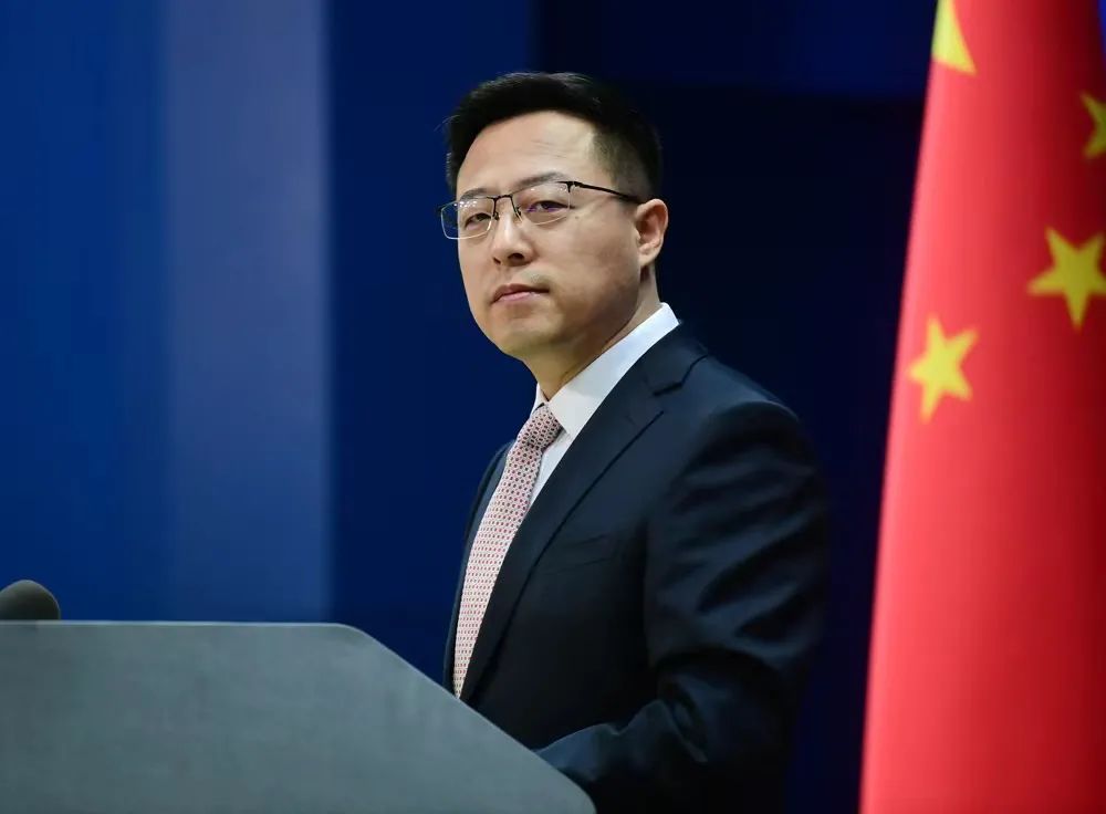 赵立坚 图源外交部发言人办公室