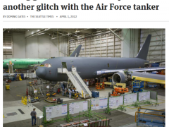美媒：美军新款加油机又发现缺陷，波音竟提出这种临时方案