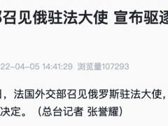 法国特意召见俄罗斯大使宣布！