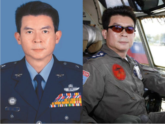 台空军“松山基地指挥部‘少将’指挥官”杨炳申(资料图)。图自台媒