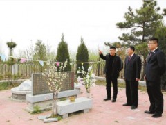 山东宁阳:跟进监督无名烈士迁葬情况
