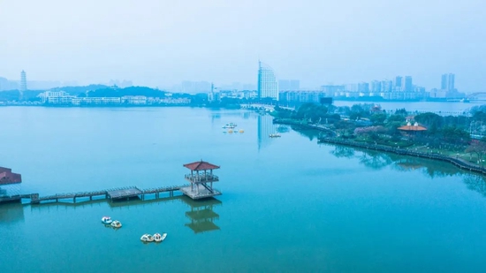 鄂州城市风光&nbsp; 图/图虫创意