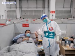 江苏援沪医疗队支援方舱医院开舱收治病人