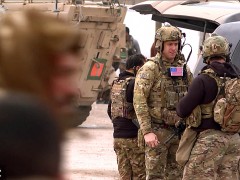 美军驻叙利亚基地被炮击 两名士兵受伤