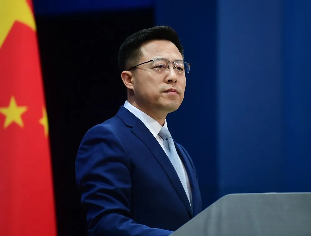 赵立坚 图源:外交部网站