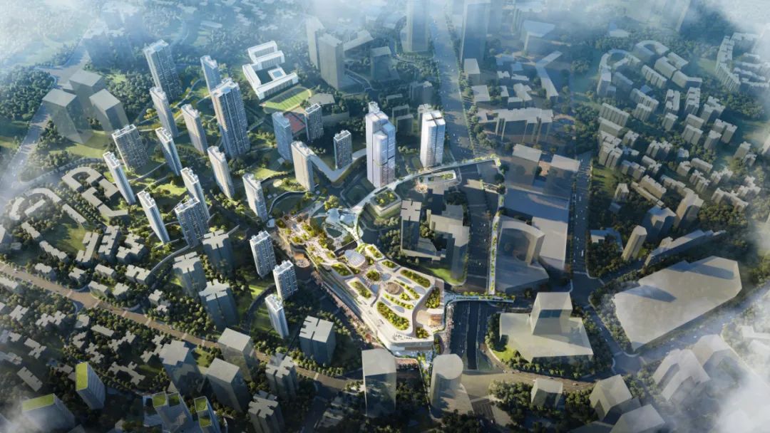 中環万象城效果图 江北区委宣传部供图