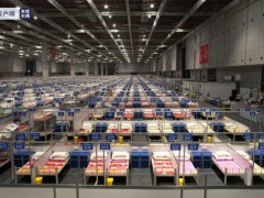 上海最大方舱医院15000张隔离床位及配套功能区域顺利交付
