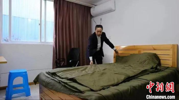 “农副物流员工之家”房间内。 余杭区融媒体中心供图