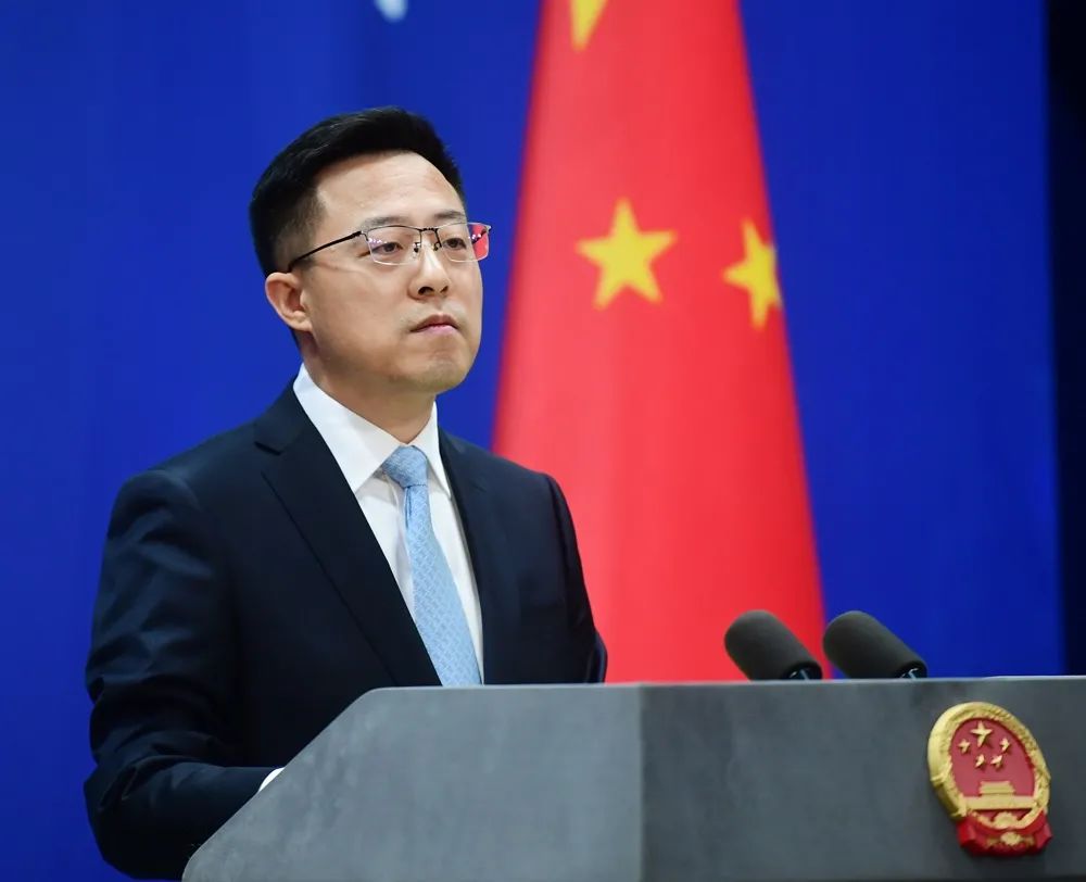 赵立坚 图源:外交部网站