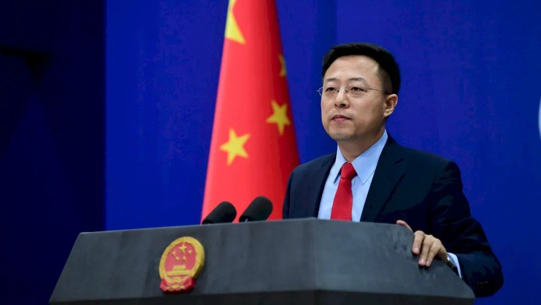 赵立坚 图源:外交部网站