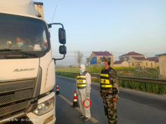 盐城射阳特庸镇：疫情防控共参与 民兵一线显担当
