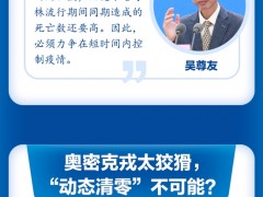 中国疾控中心：“动态清零”符合我国实际 是当前抗击疫情最佳选择