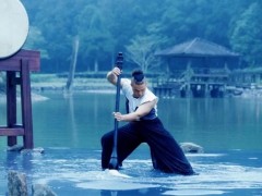 宜兰森林游乐园将上演“池中剑” 重现卧虎藏龙水上飞