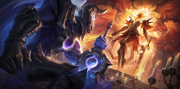 《英雄联盟》2022日蚀、月蚀皮肤演示 黑潮亚索曝光