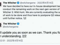 反复横“跳”！《巫师3》次世代版转由CDPR内部开发