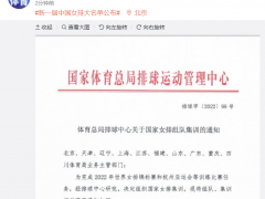 新一届中国女排大名单公布