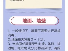 一图了解学校预防性消毒技术要点