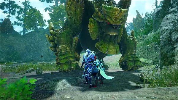《怪猎崛起》DLC“曙光”新演示 王域三侯之刚缠兽