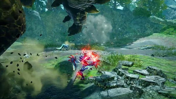 《怪猎崛起》DLC“曙光”新演示 王域三侯之刚缠兽