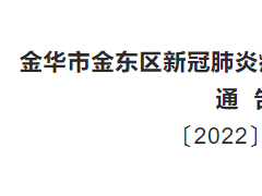 金华金东区、兰溪市、台州椒江区各发现1例阳性感染者