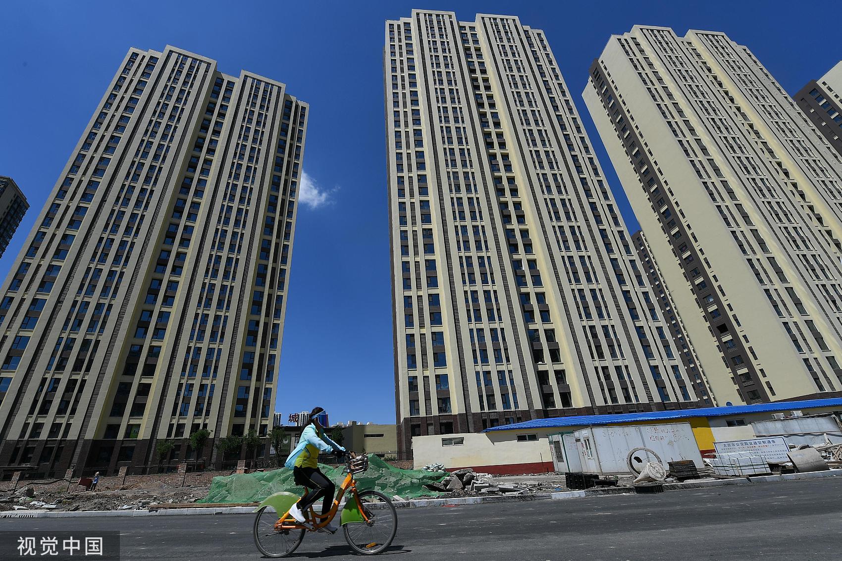 太原一处在建的楼盘 图源:视觉中国