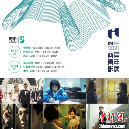 第二届IM两岸青年影展海报。　IM两岸青年影展组委会供图