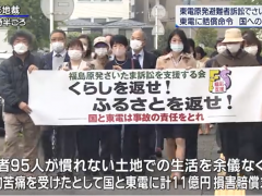 福岛核事故避难者诉讼案宣判：东电赔钱 政府免责
