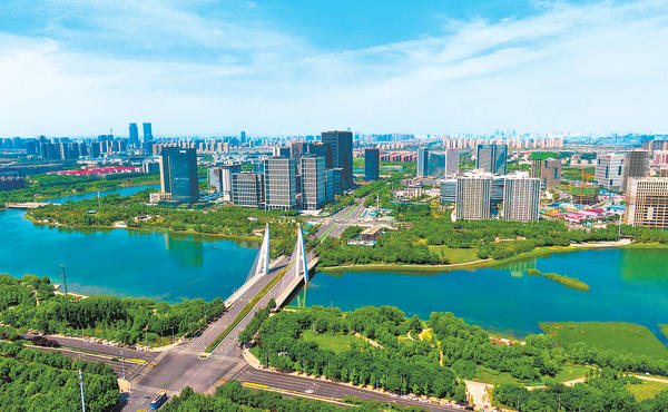 中原龙子湖智慧岛。 中原科技城管委会供图