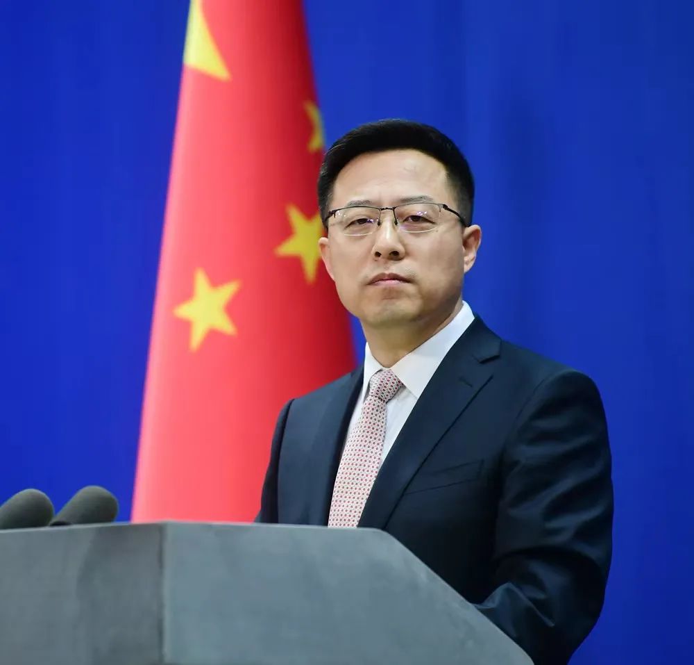 赵立坚 图源：外交部网站
