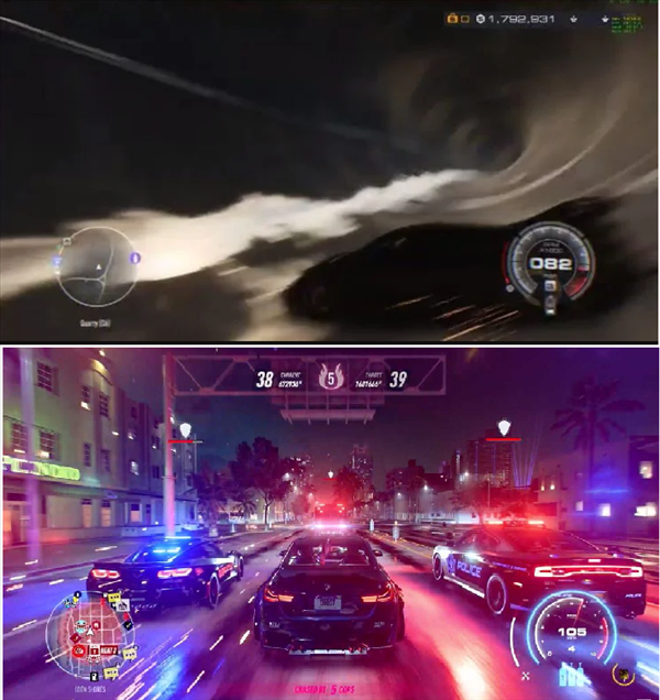 《极品飞车22》场景、地图、UI泄露 与前作颇为相似