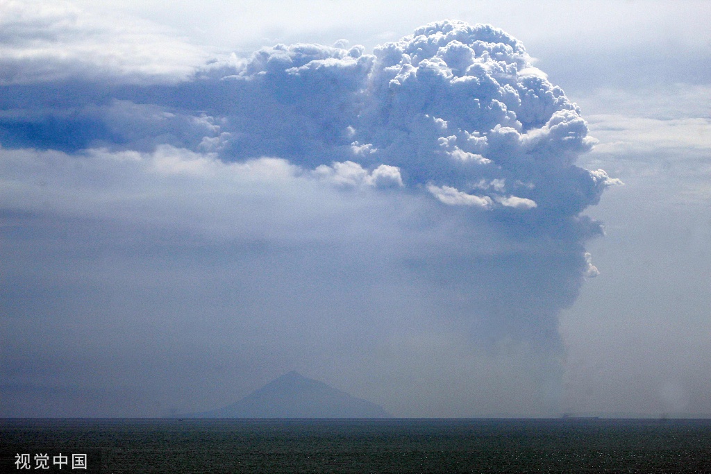 喀拉喀托之子火山喷发 (资料图)