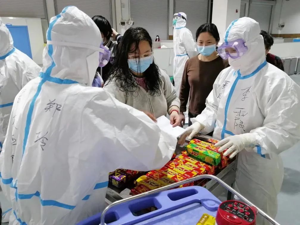重庆援吉林医疗队工作现场。 市卫生健康委员会供图