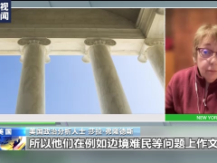 美学者：美政府罔顾民众利益终将自食恶果
