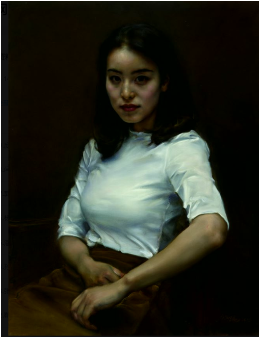 庞茂琨作品《小婷NO.2》 四川美术学院美术馆供图