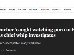 英媒：女议员揭男同僚“在下议院会议室看色情片”，保守党发起调查，惊动唐宁街十号