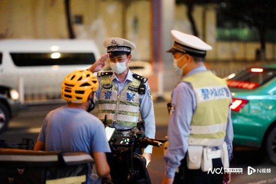广州交警将重点做好五一期间交通保障工作。通讯员供图
