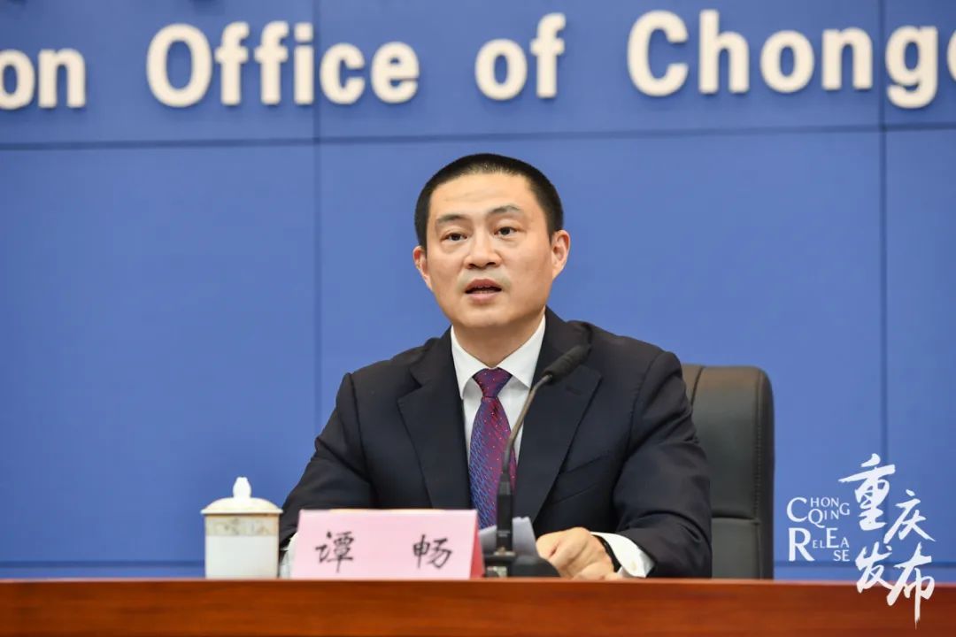 谭畅介绍相关情况 邹乐 摄