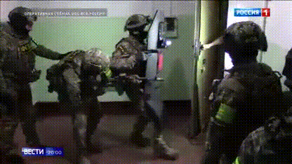· FSB探员执行任务。