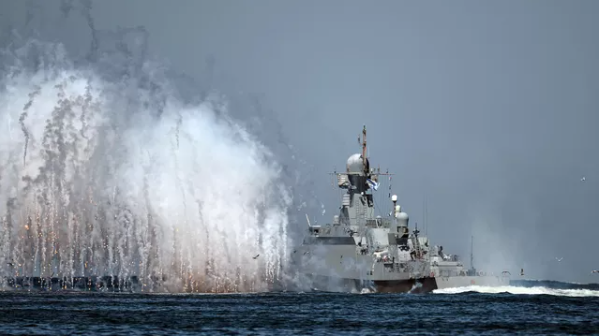 俄罗斯海军黑海舰队舰艇(资料图)
