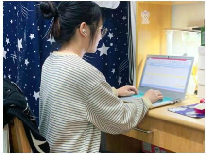参与流调工作的复旦学生。复旦大学供图