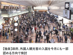 日媒：日本最早或于5月重新允许外国游客入境