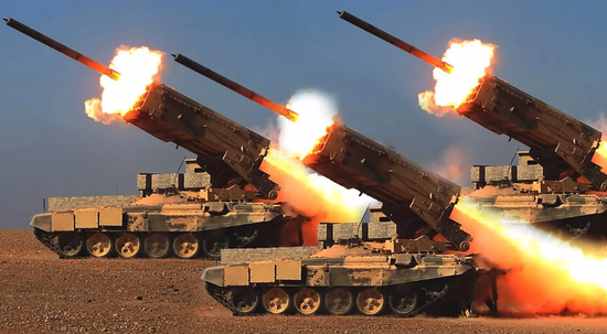 TOS-1A喷火坦克杀伤力非常大,被称为战场“心脏骤停器”。