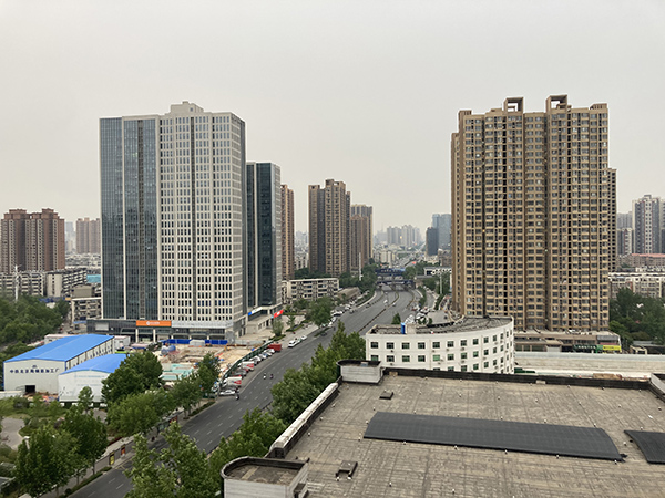 按下“暂停键”的郑州&nbsp; &nbsp; 图片来源：受访者供图