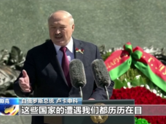 卢卡申科：北约机翼下的民主只有痛苦磨难