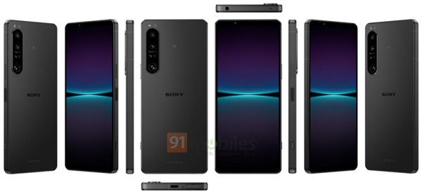 祖传宽额头设计定了！索尼Xperia 1 IV官方渲染图首曝