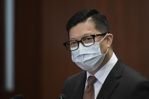 香港特区保安局局长邓炳强(资料图)