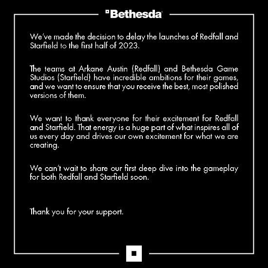 Xbox老大:《星空》《猩红陷落》延期是为了体验更好